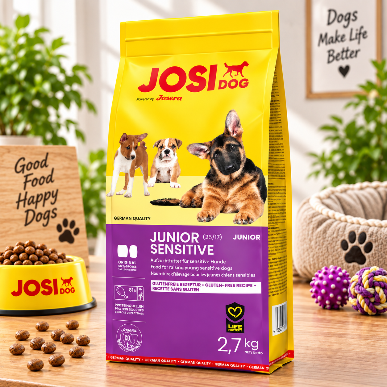 JosiDog Junior Sensitive2.7kg