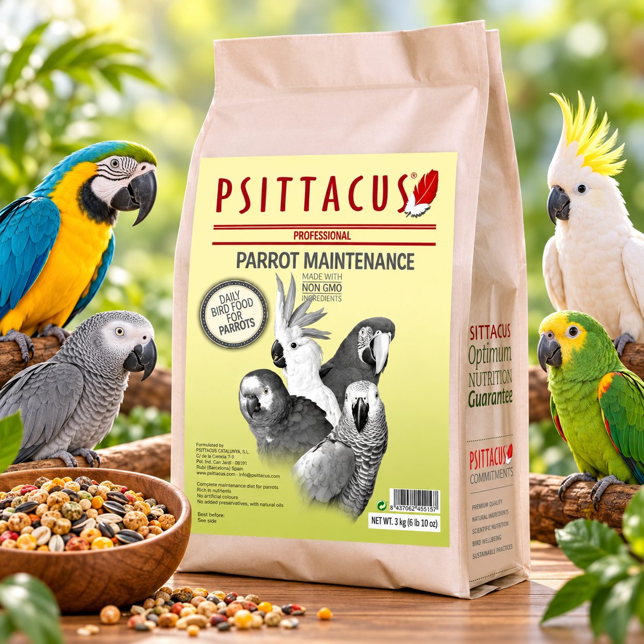 Parrot Maintenance Pellets