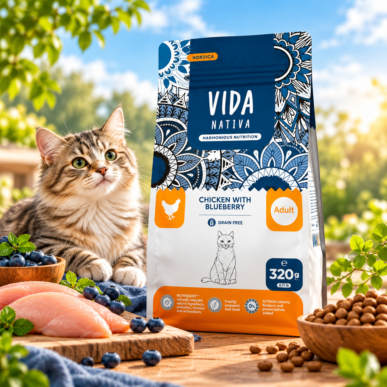 Vida Chicken With Blueberry