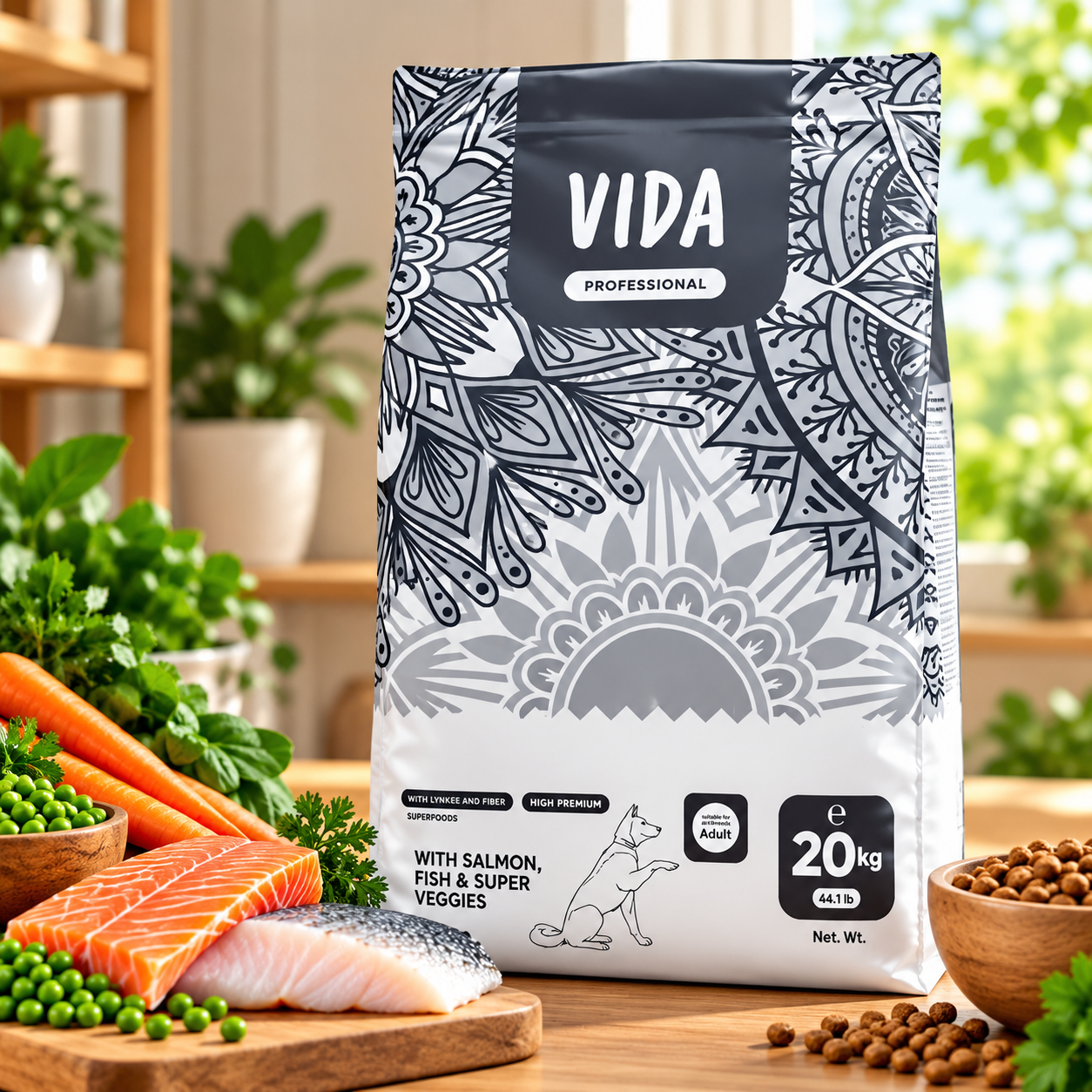 Vida With Salmon, Fish & Super Veggies 20kg